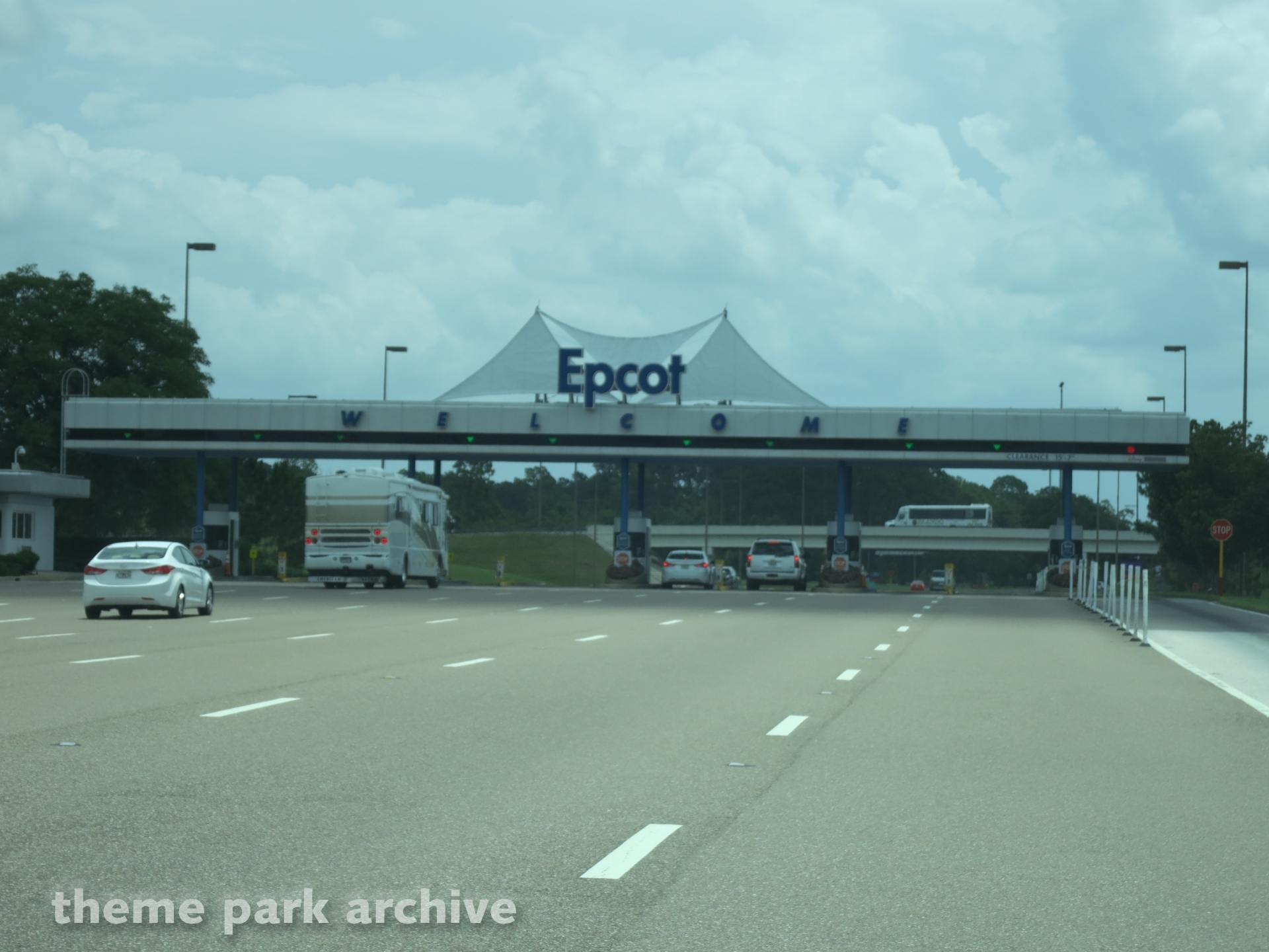 Entrance at EPCOT