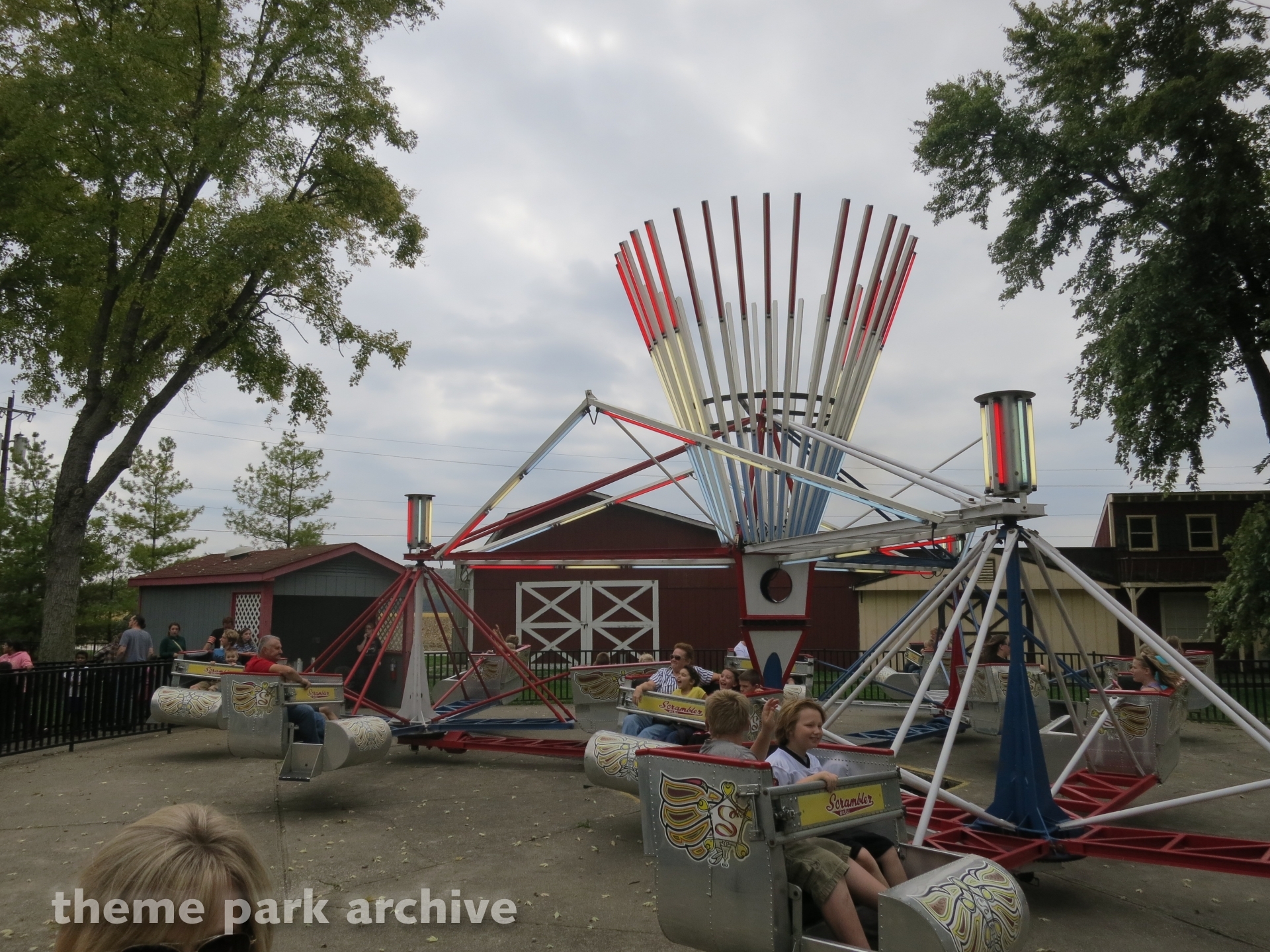 Scrambler at Stricker's Grove Theme Park Archive