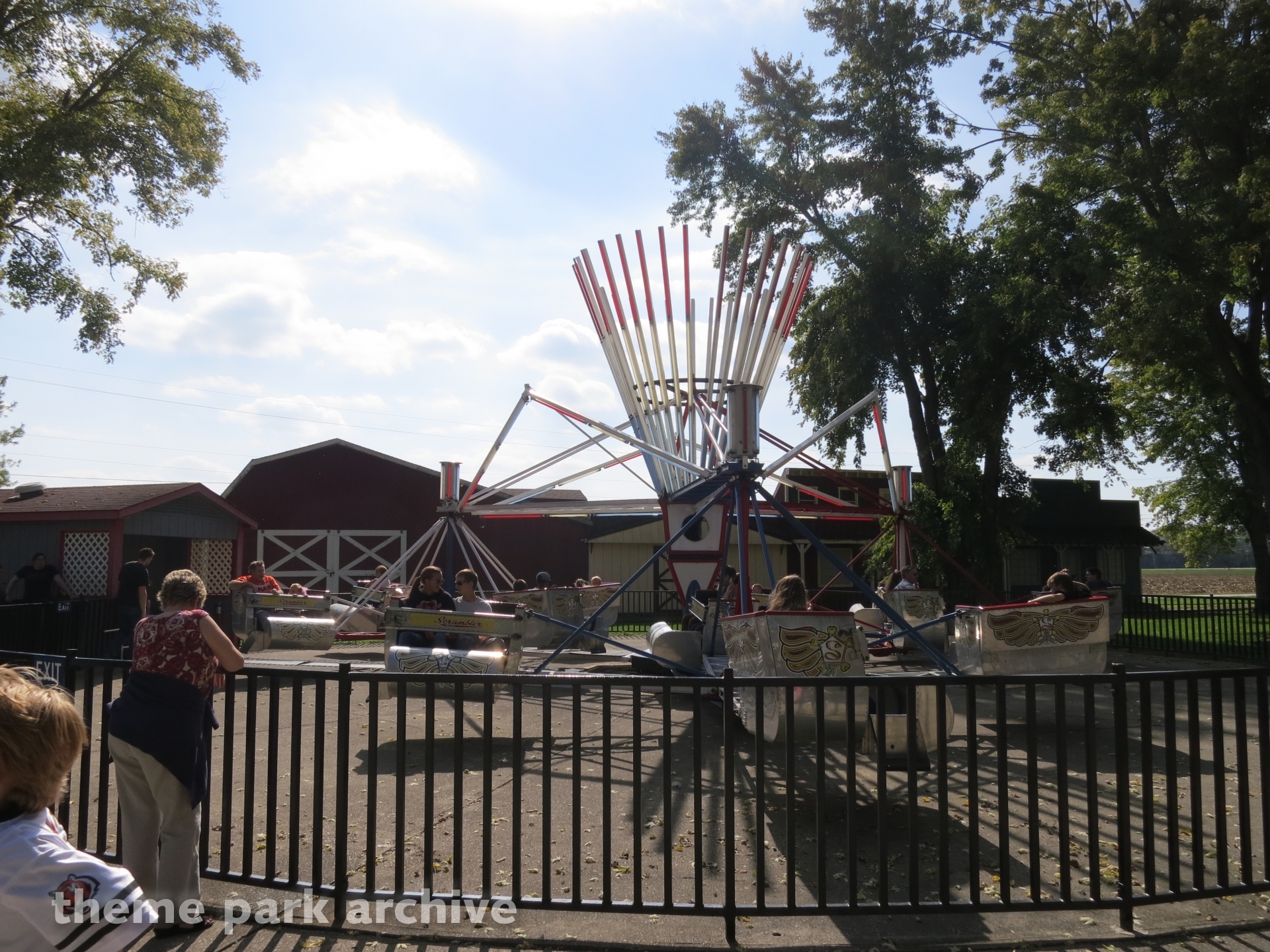 Scrambler at Stricker's Grove Theme Park Archive