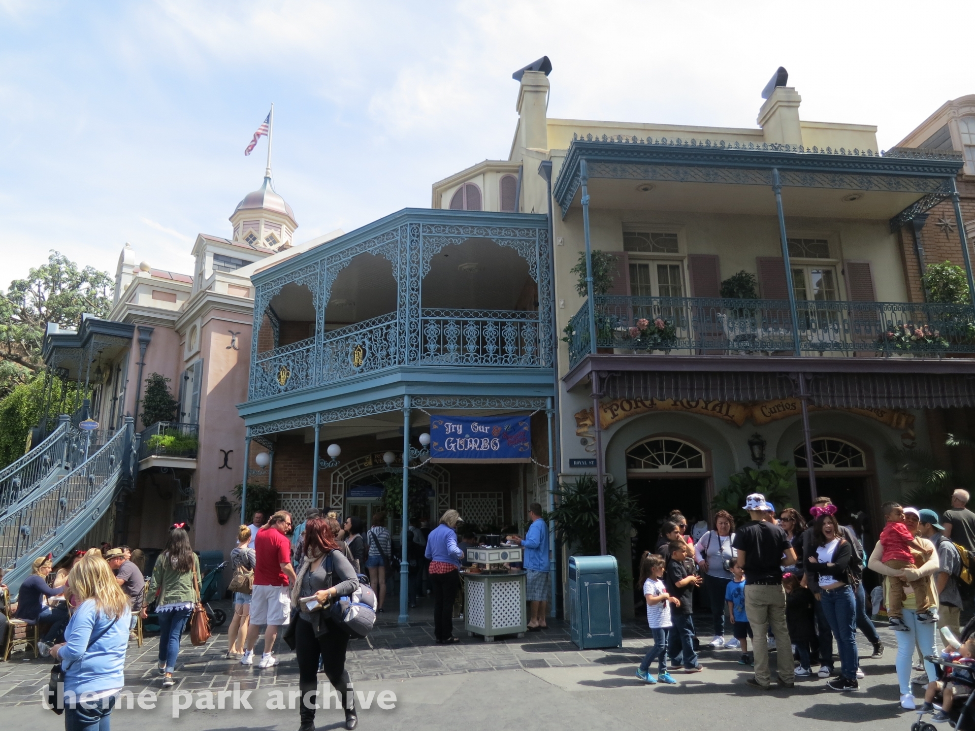 New Orleans Square at Disneyland | Theme Park Archive