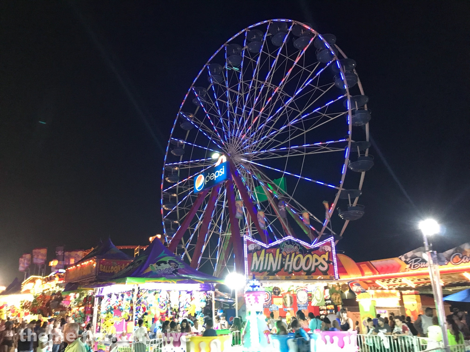 Giant Ferris Wheel at Jolly Roger at the Pier Amusements