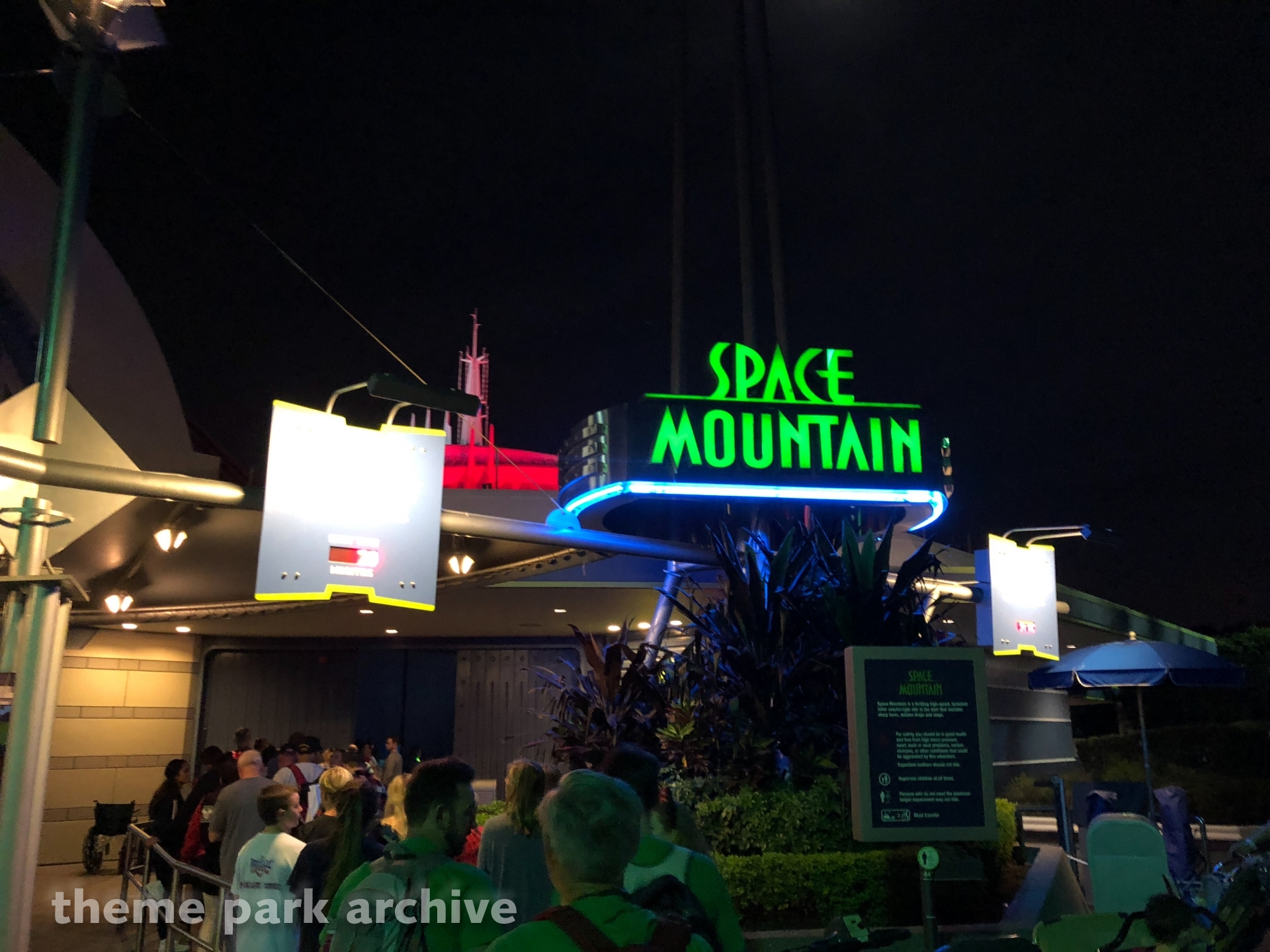 Space Mountain at Magic Kingdom