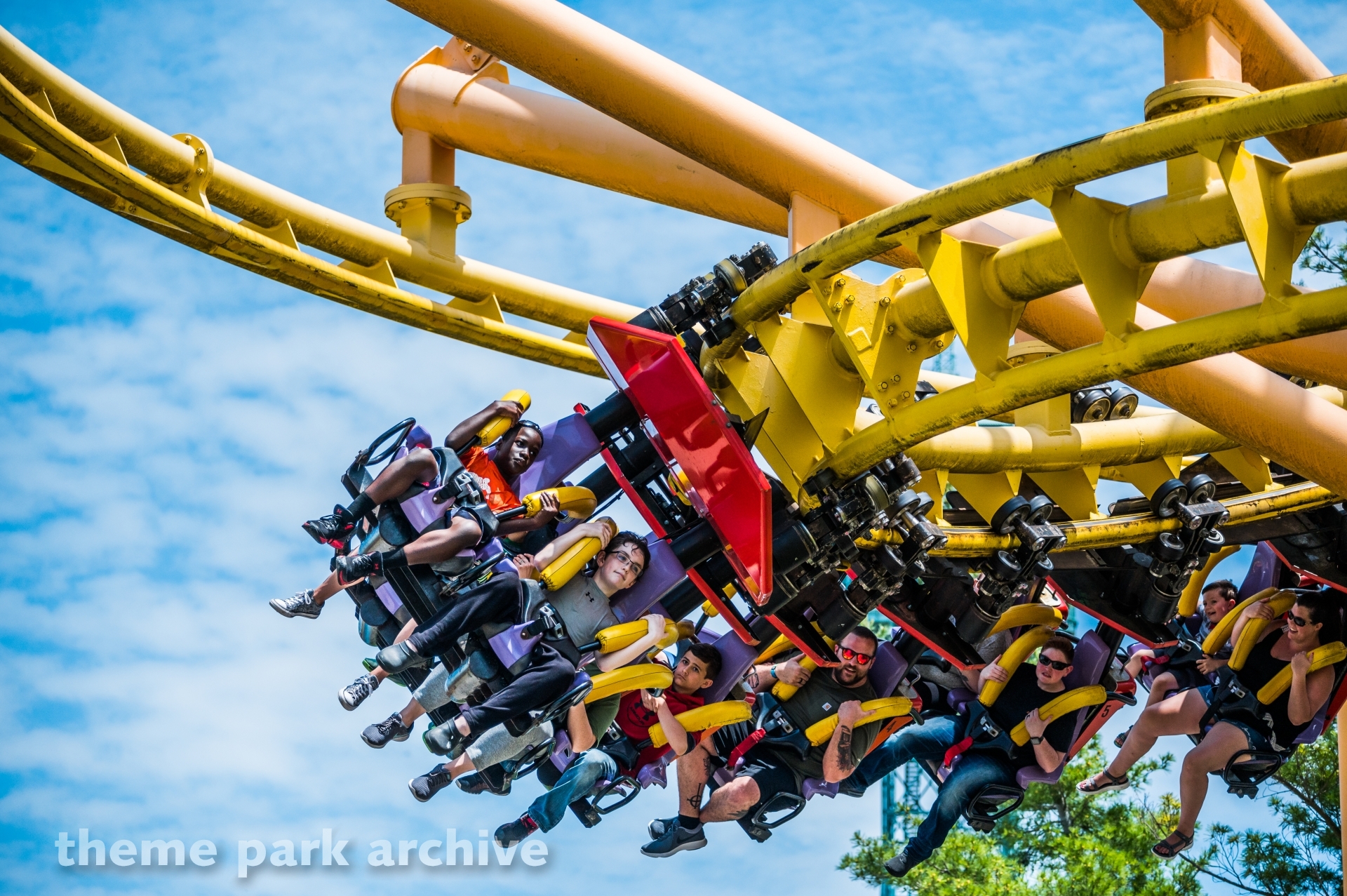 Flying Ace Aerial Chase at Kings Island