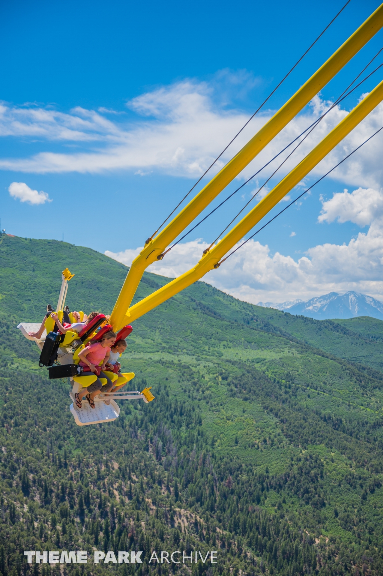 Giant Canyon Swing at Glenwood Caverns Adventure Park | Theme Park Archive