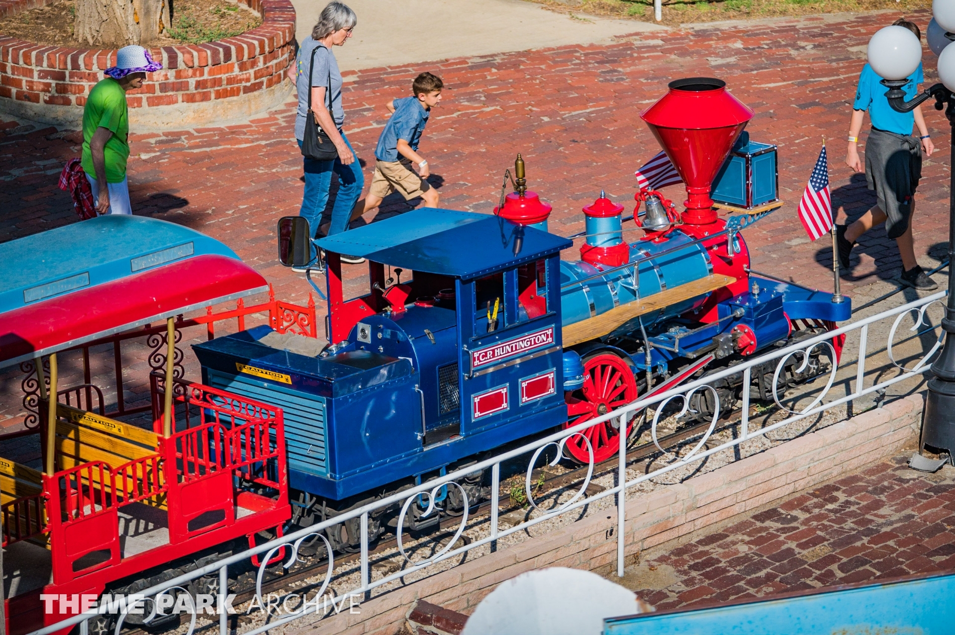 Train at Wonderland Amusement Park Theme Park Archive