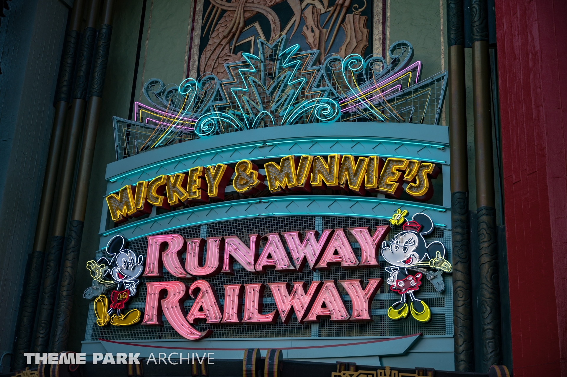 Mickey & Minnie's Runaway Railway at Disney's Hollywood Studios