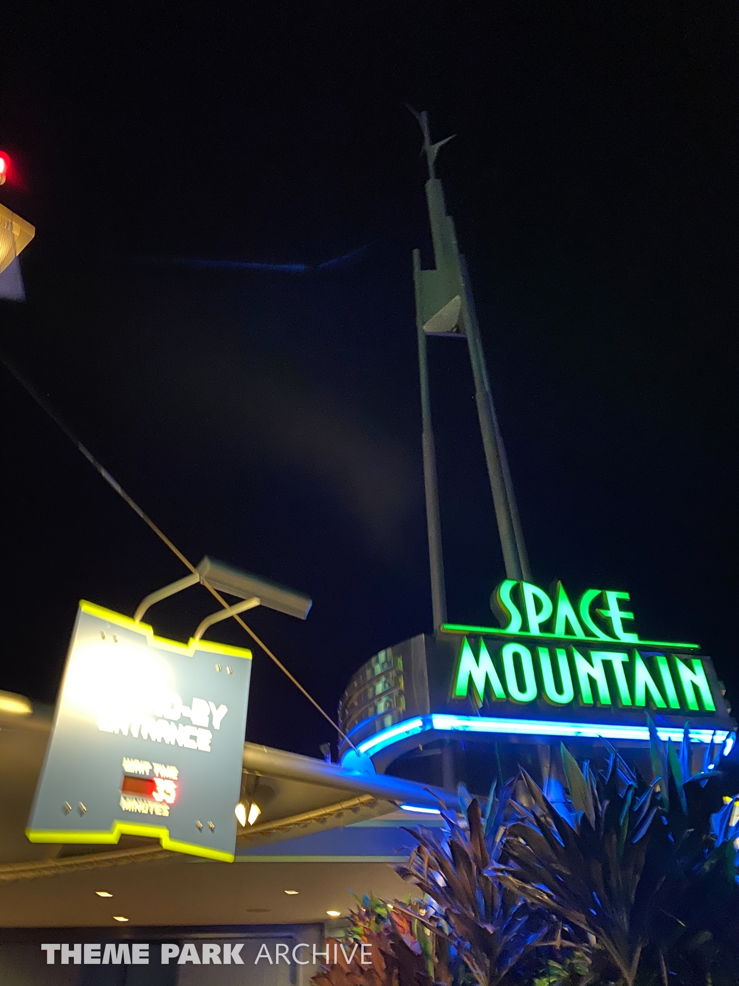 Space Mountain at Magic Kingdom