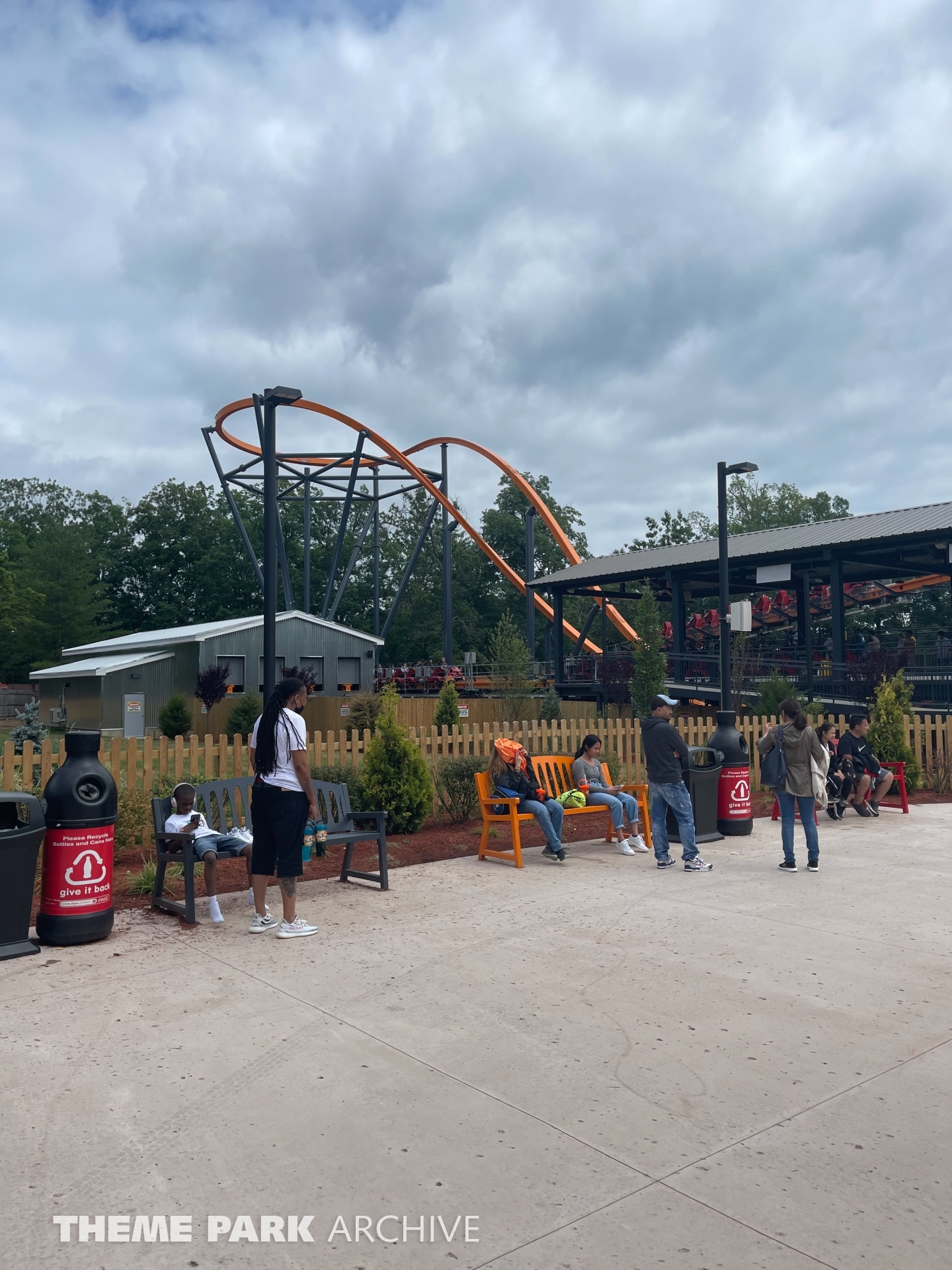 Jersey Devil Coaster at Six Flags Great Adventure