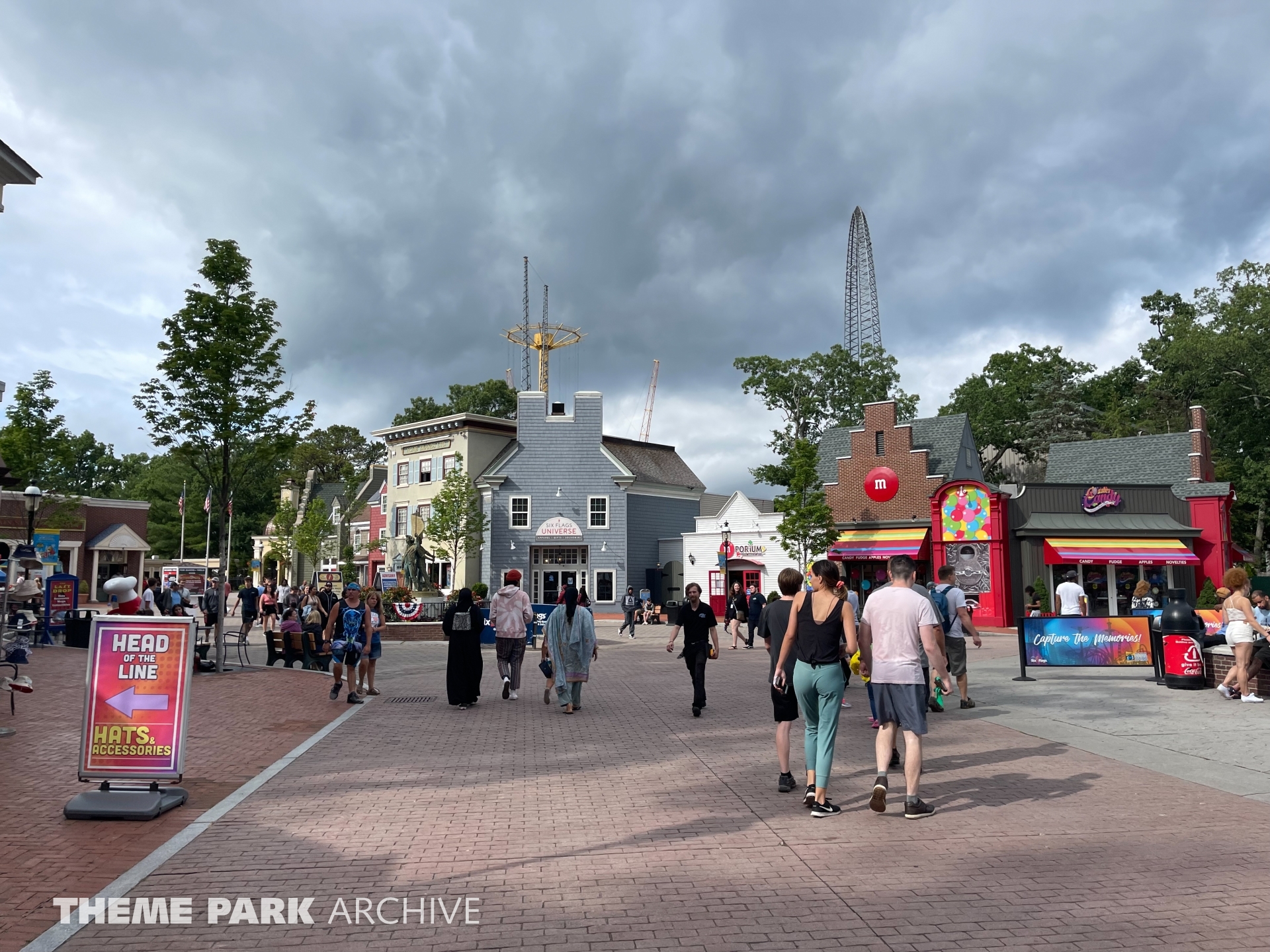 Main Street at Six Flags Great Adventure