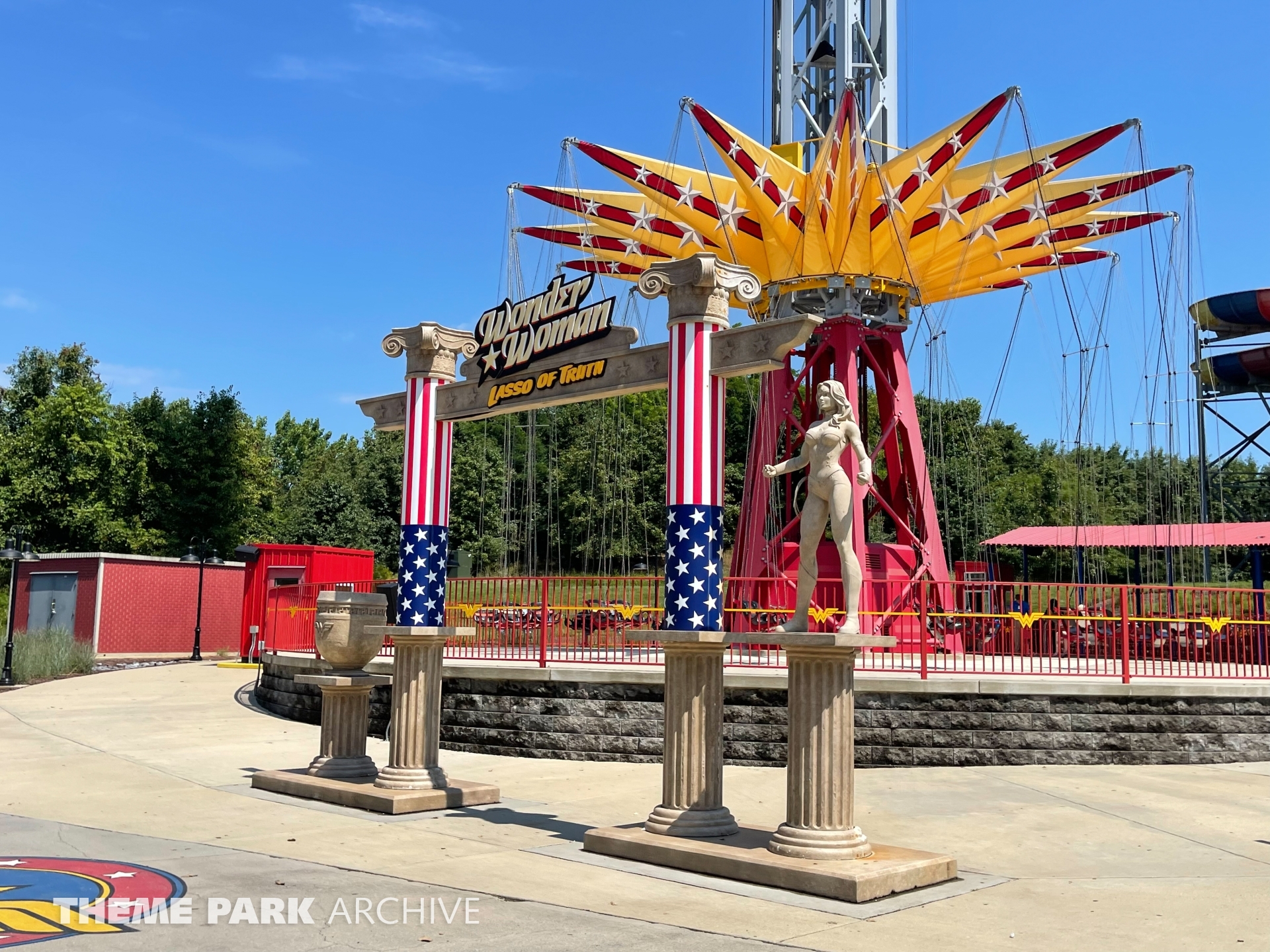 Wonder Woman Lasso of Truth at Six Flags America