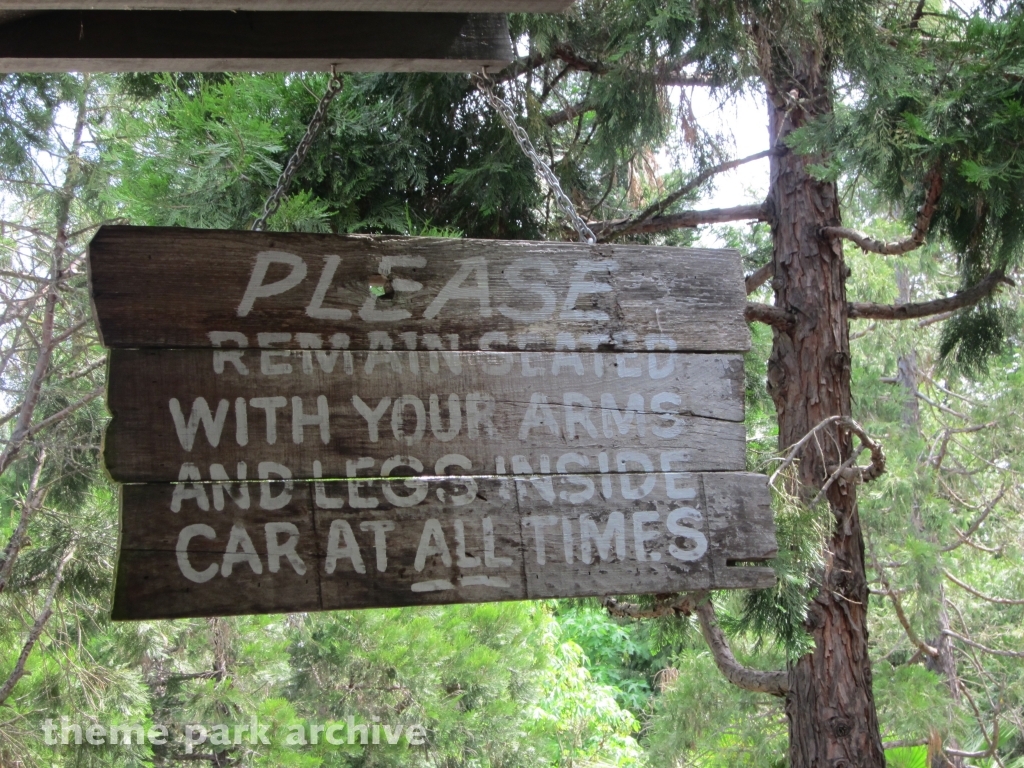 Timber Twister at Gilroy Gardens
