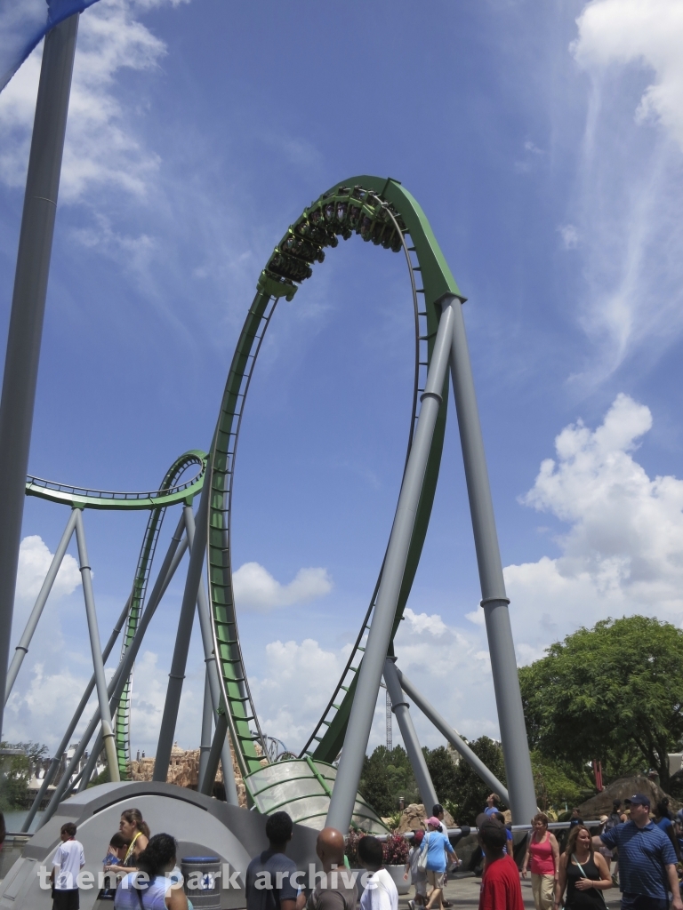 The Incredible Hulk Coaster at Universal City Walk Orlando