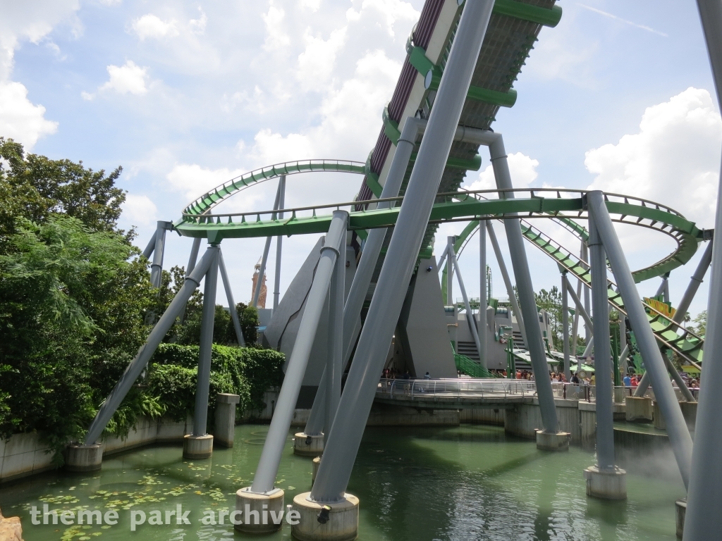 The Incredible Hulk Coaster at Universal City Walk Orlando
