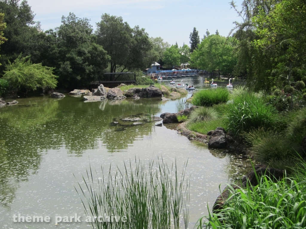 Paddle Boats at Gilroy Gardens