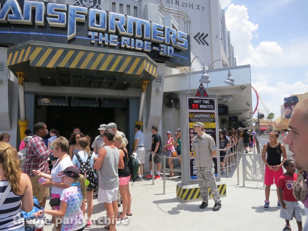 Transformers The Ride 4D at Universal City Walk Orlando