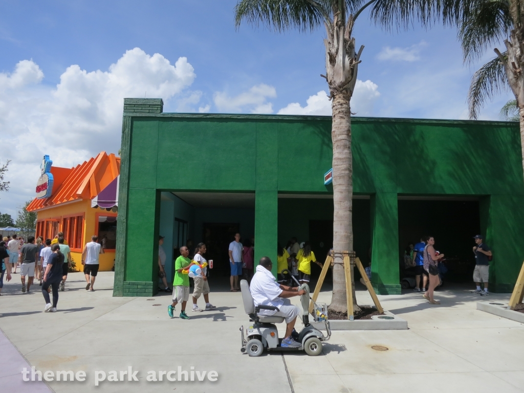 Simpsons Fast Food Boulevard at Universal City Walk Orlando