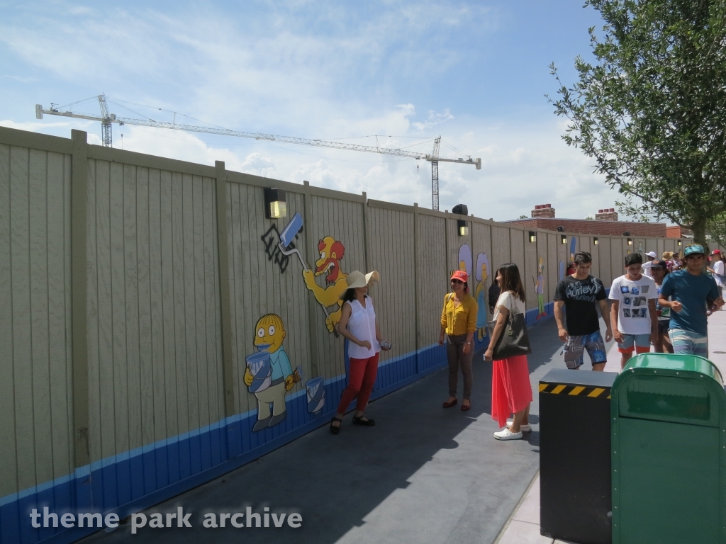 Simpsons Fast Food Boulevard at Universal City Walk Orlando