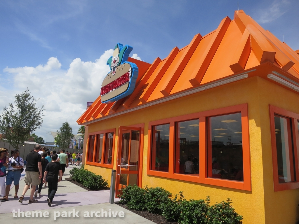 Simpsons Fast Food Boulevard at Universal City Walk Orlando