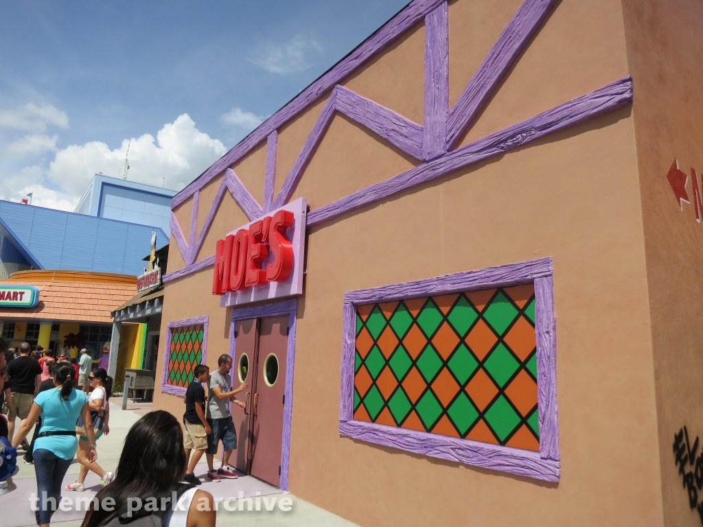 Simpsons Fast Food Boulevard at Universal City Walk Orlando