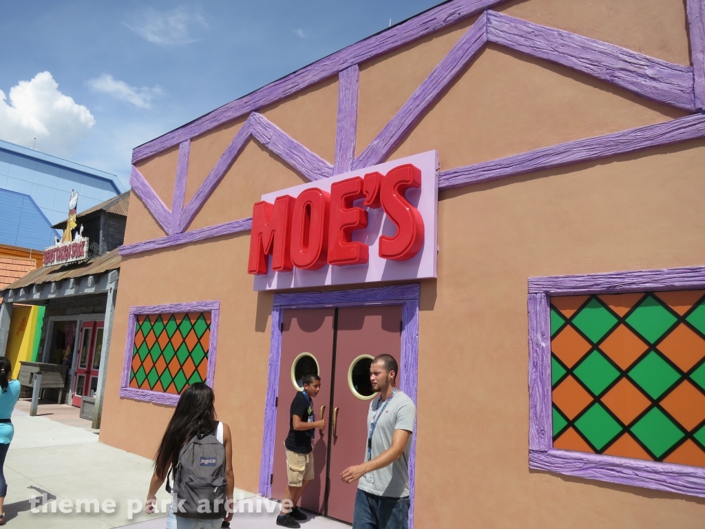 Simpsons Fast Food Boulevard at Universal City Walk Orlando