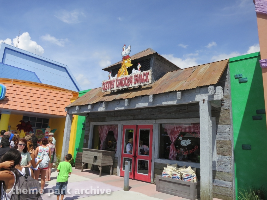 Simpsons Fast Food Boulevard at Universal City Walk Orlando