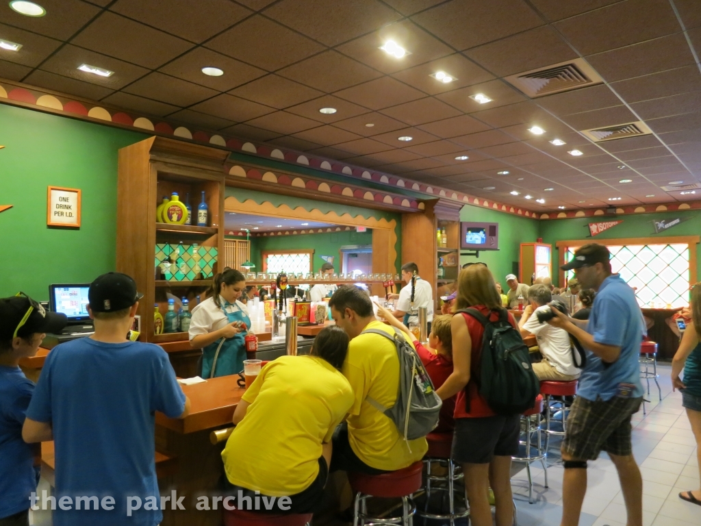 Simpsons Fast Food Boulevard at Universal City Walk Orlando