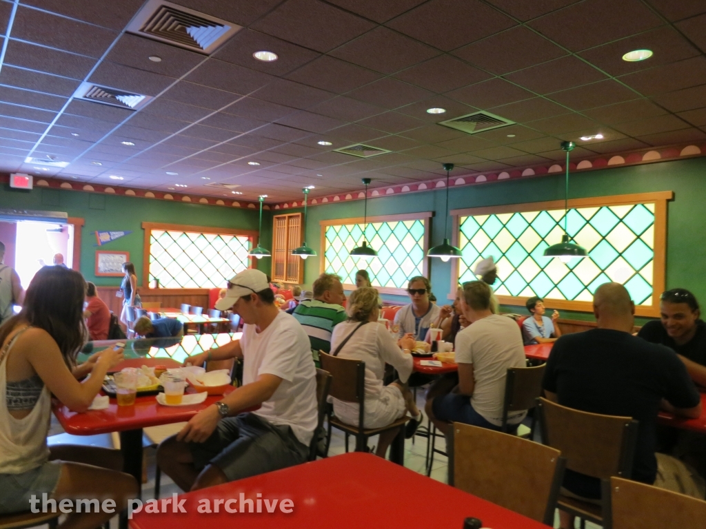 Simpsons Fast Food Boulevard at Universal City Walk Orlando