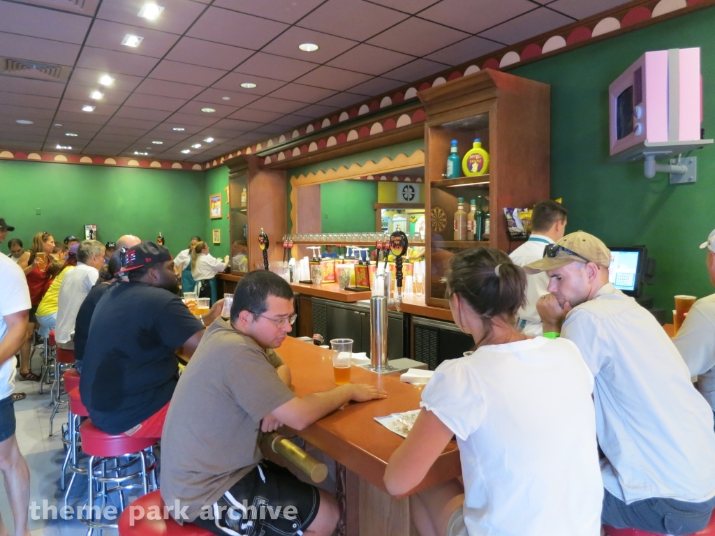 Simpsons Fast Food Boulevard at Universal City Walk Orlando