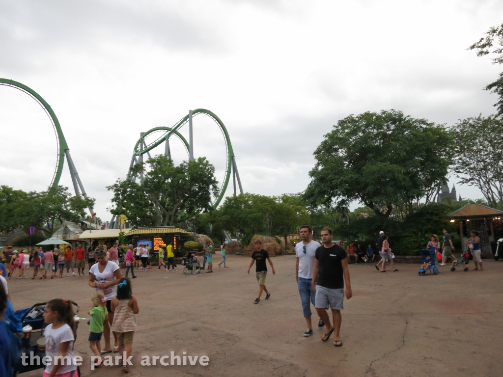 The Incredible Hulk Coaster at Universal City Walk Orlando