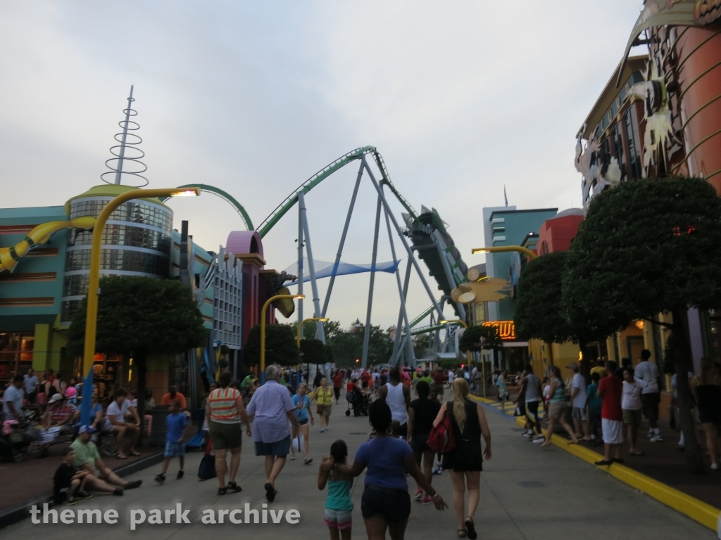 The Incredible Hulk Coaster at Universal City Walk Orlando