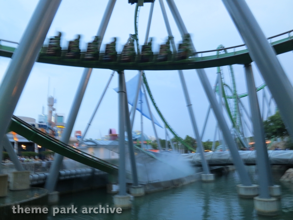 The Incredible Hulk Coaster at Universal City Walk Orlando