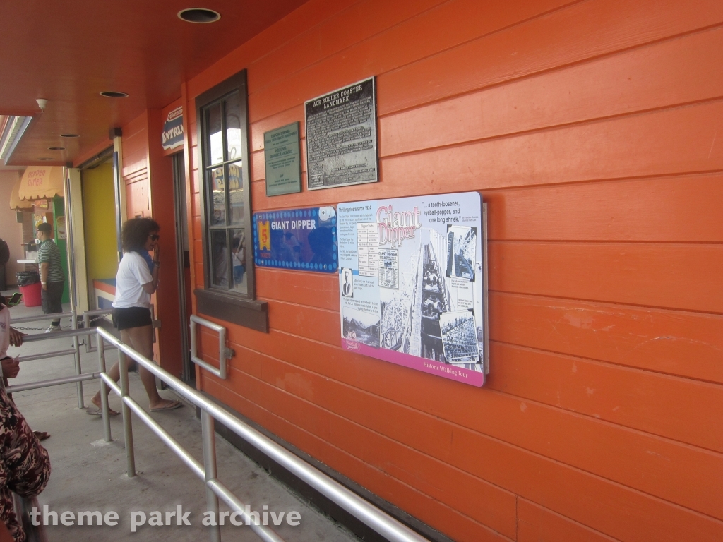 Giant Dipper at Santa Cruz Beach Boardwalk