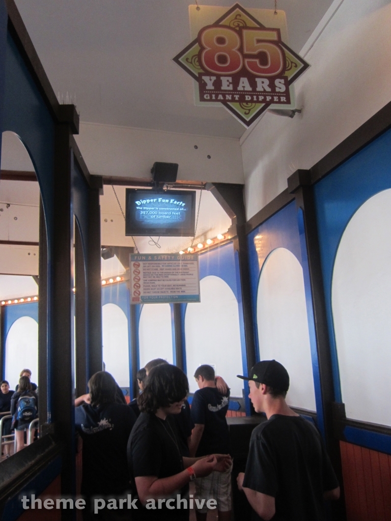 Giant Dipper at Santa Cruz Beach Boardwalk