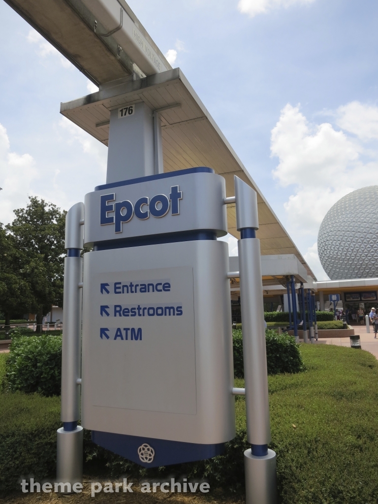 Entrance at EPCOT