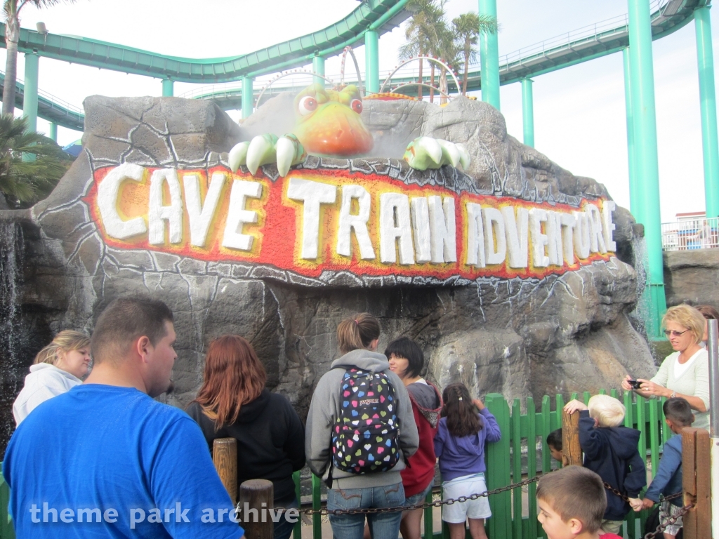 Cave Train Adventure at Santa Cruz Beach Boardwalk