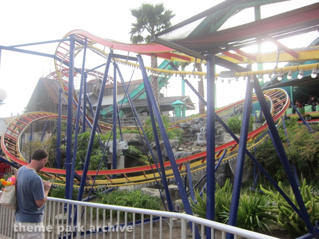 Cave Train Adventure at Santa Cruz Beach Boardwalk