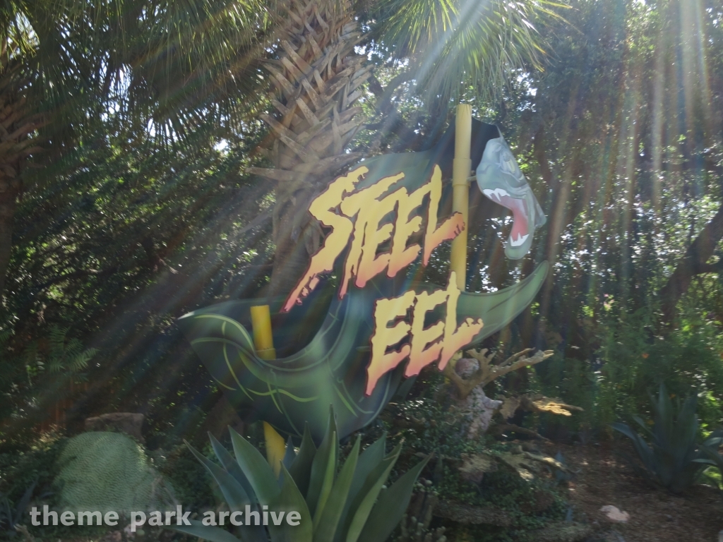 Steel Eel at SeaWorld San Antonio