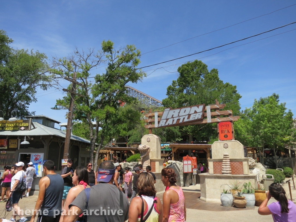 Iron Rattler at Six Flags Fiesta Texas