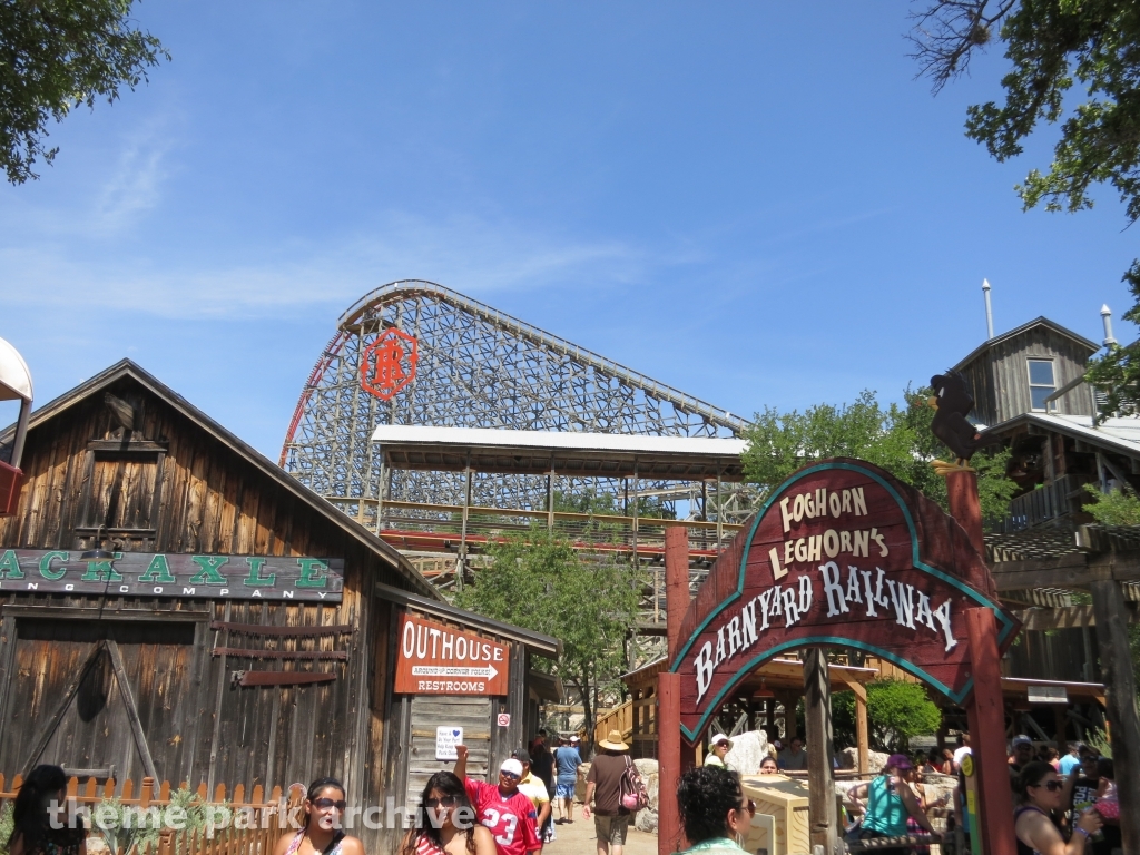 Iron Rattler at Six Flags Fiesta Texas