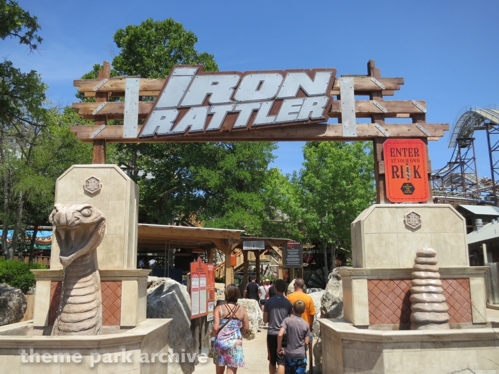 Iron Rattler at Six Flags Fiesta Texas