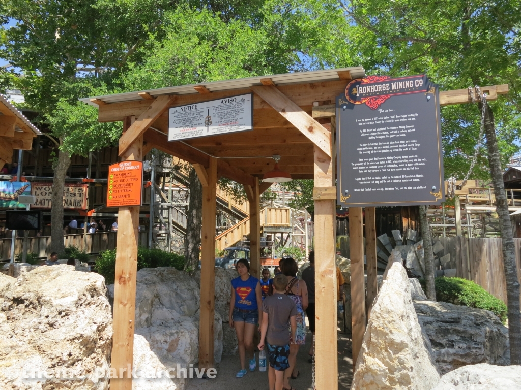 Iron Rattler at Six Flags Fiesta Texas