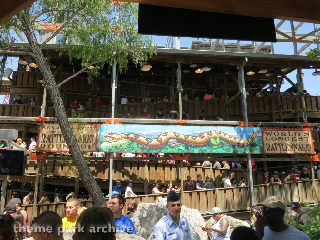 Iron Rattler at Six Flags Fiesta Texas