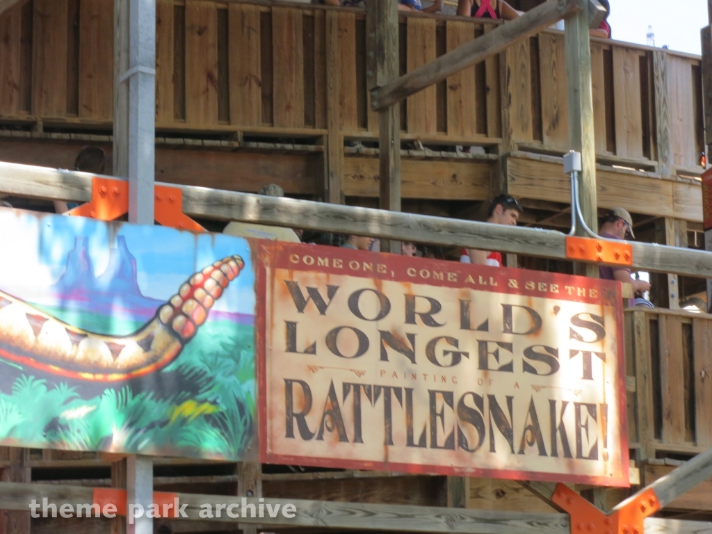 Iron Rattler at Six Flags Fiesta Texas