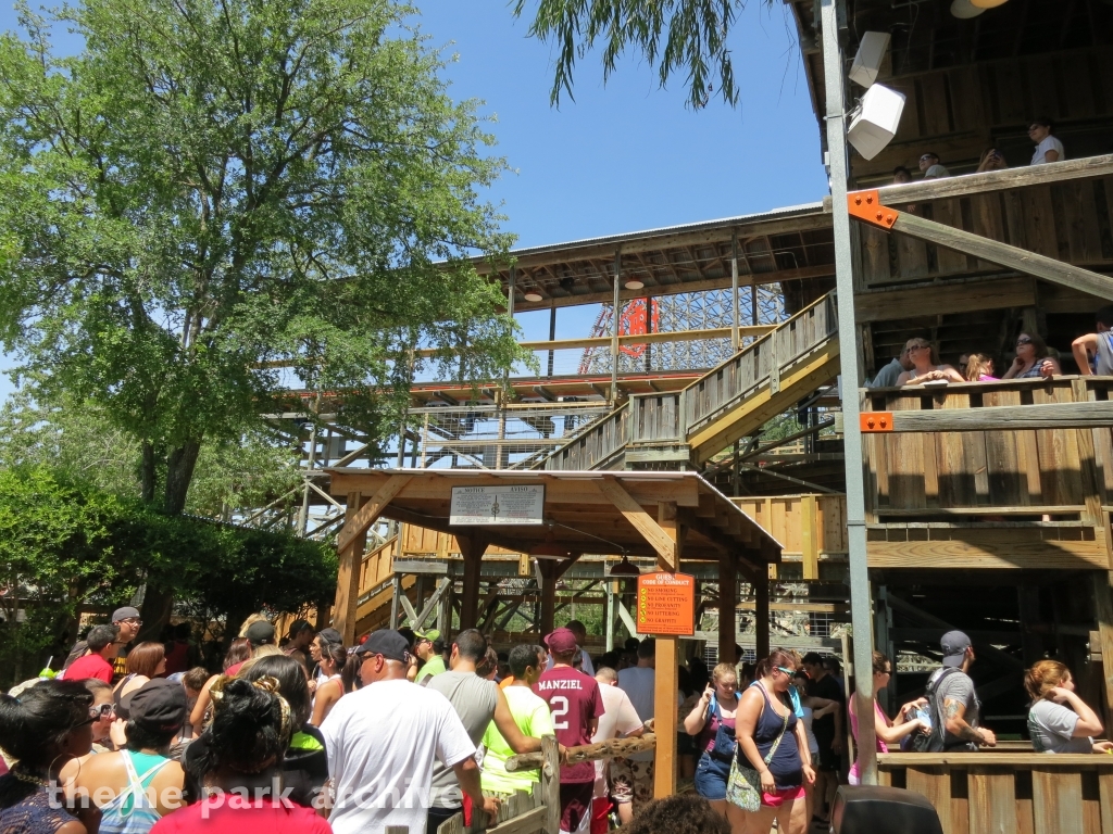Iron Rattler at Six Flags Fiesta Texas