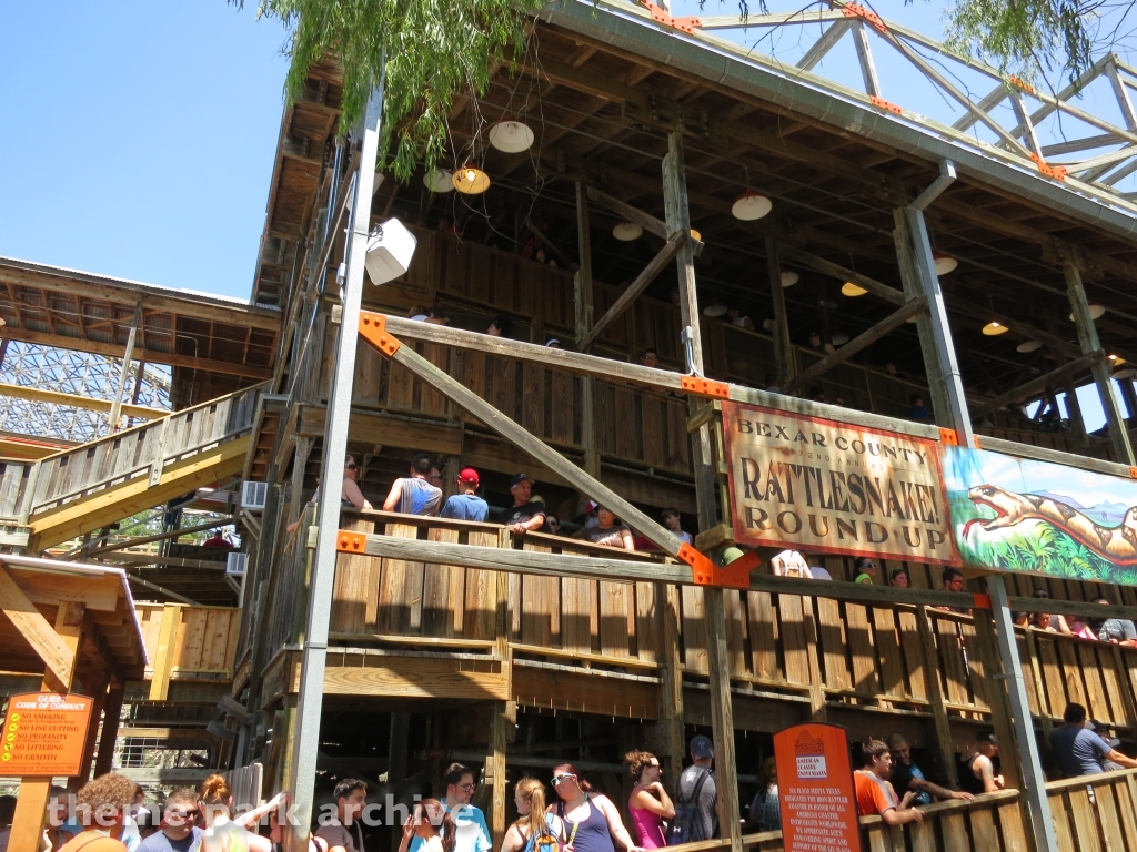 Iron Rattler at Six Flags Fiesta Texas