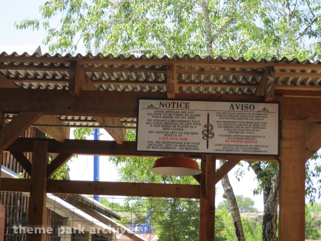 Iron Rattler at Six Flags Fiesta Texas