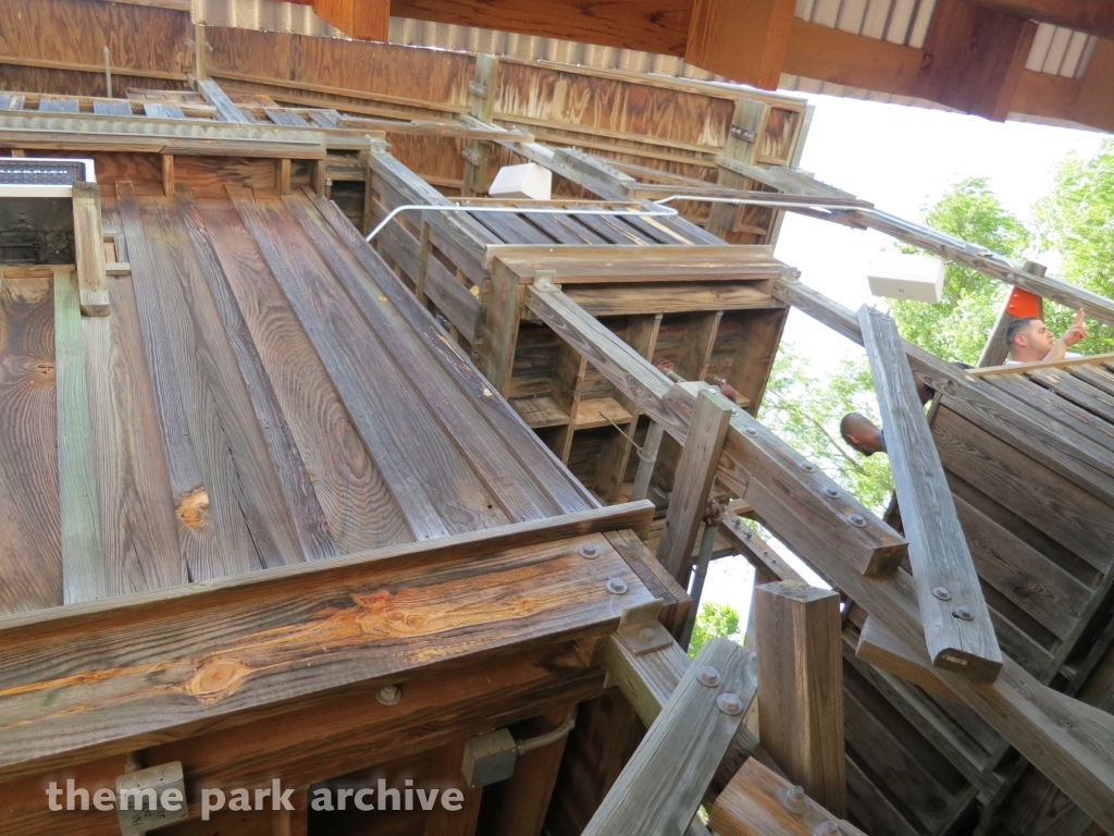 Iron Rattler at Six Flags Fiesta Texas