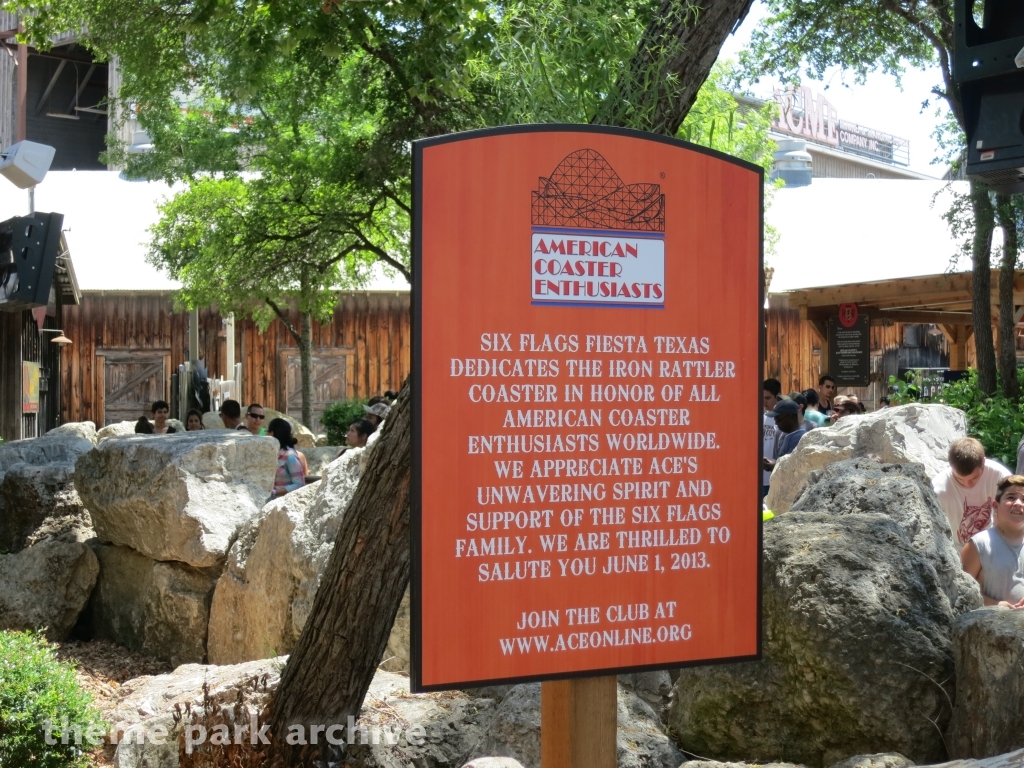 Iron Rattler at Six Flags Fiesta Texas