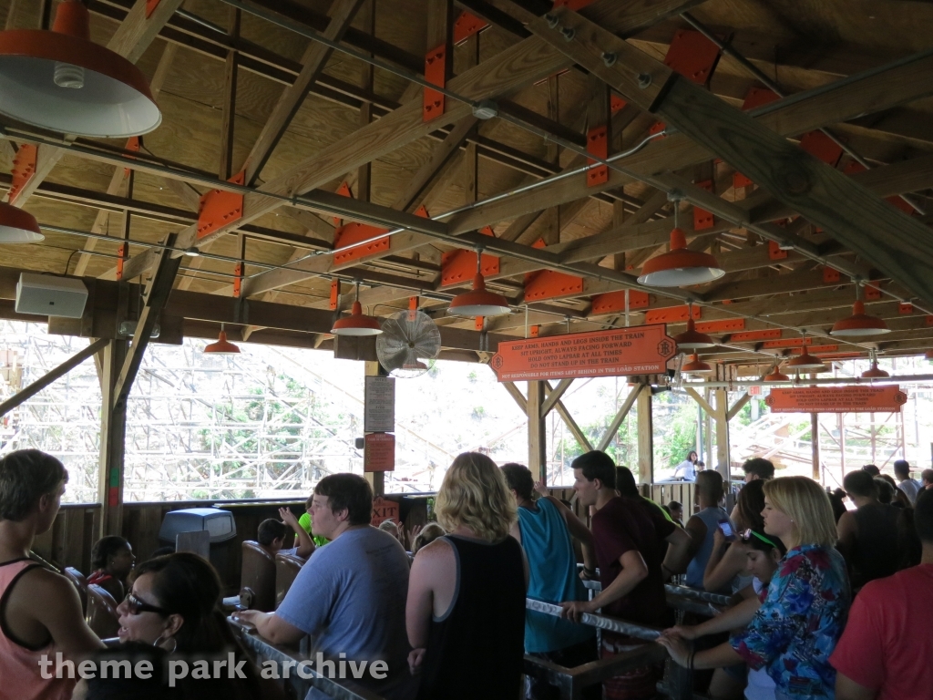 Iron Rattler at Six Flags Fiesta Texas