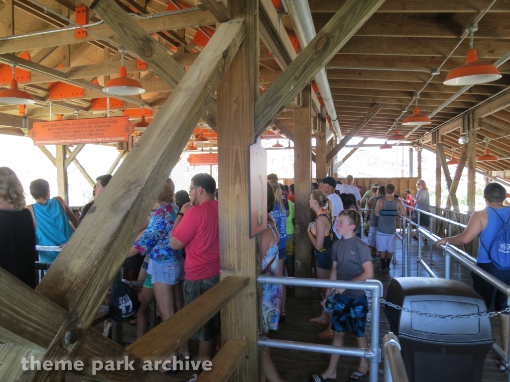Iron Rattler at Six Flags Fiesta Texas
